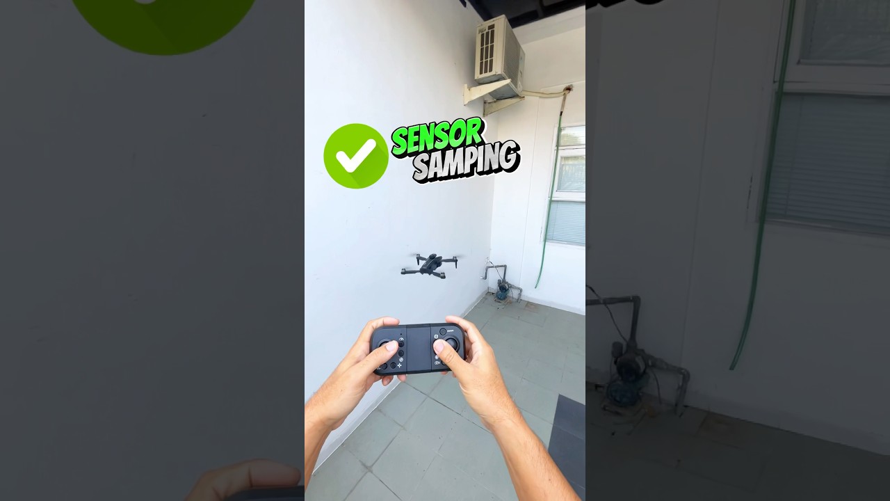 Cara aktifkan sensor Anti Nabrak Drone F823 