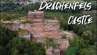 Discovering the Historic Ruins of Burg Drachenfels in the Palatinate Forest