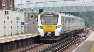 Trains at Three Bridges - Monday 5th March 2018