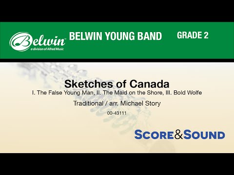 Sketches Of Canada Arr Michael Story Score Sound