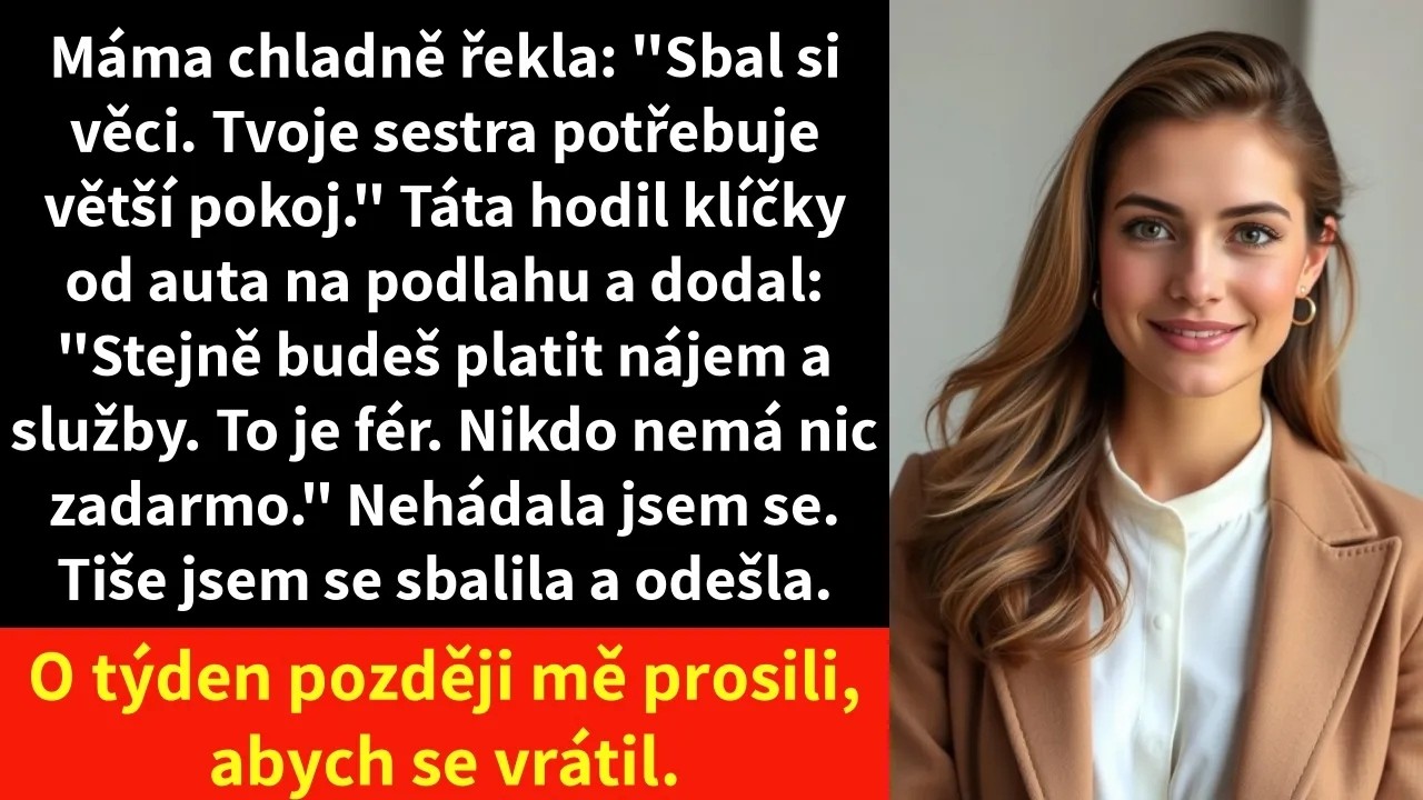 „Winston by byl zklamaný.“ Ta věta mě zasáhla ve chvíli, kdy jsem stála ve dveřích obýváku, v kapse klíče od cizího bytu a v náručí krabici od bot. Byl srpen, vzduch těžký, a máma se na mě dívala...