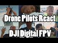 FPV Pilots (and Scully) react to their First Flights with the DJI Digital FPV System