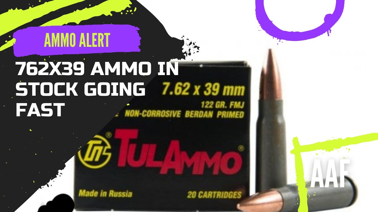 Russian Ammo Ban 762x39 in stock Ammo Deal Alert. Ammo shortage Update