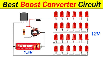How to make 1.5v to 12v Boost Converter Circuit || Joule Thief Circuit || SKR Electronics Lab