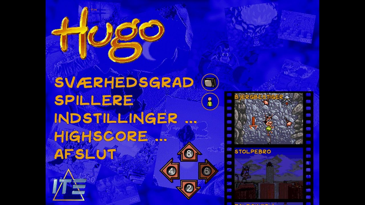 [PC💿] 🇩🇰 Hugo Classic #3 (2004) (#10) Hovedmenu - YouTube