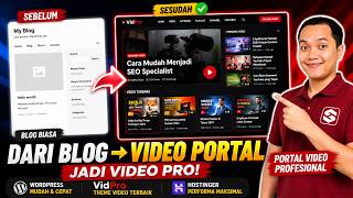 Cara Membuat Website Video Blog Profesional dengan WordPress, Vidpro dan Hostinger screenshot 4