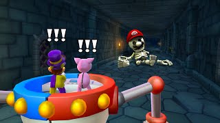 Mario Party 9 Master Cup Minigames   Mario, Sonic, Peach in Yukata, and PickyPiggy Showdown