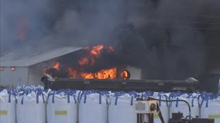 The community is rallying around the owners of Hickman's Family Farms after a huge fire
