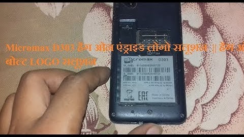 Micromax D303 Hang On Bolt hang on Android Logo Boot Loop Fix