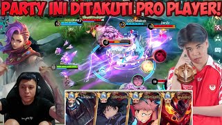 MAIN BARENG PARTY YANG DI TAKUTI PRO PLAYER DI RANKED MALAH KETEMU BTR SUPER KEN !