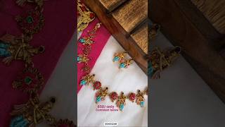 our first launch.. ✨madhavam necklace set🦚 #jwellery #new #traditional #business #kerala #trending