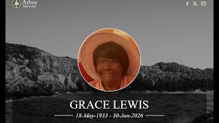 Funeral Livestream Service for Grace Lewis