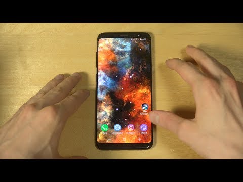 Deep Galaxies HD Live Wallpaper Samsung Galaxy S8 App Review!
