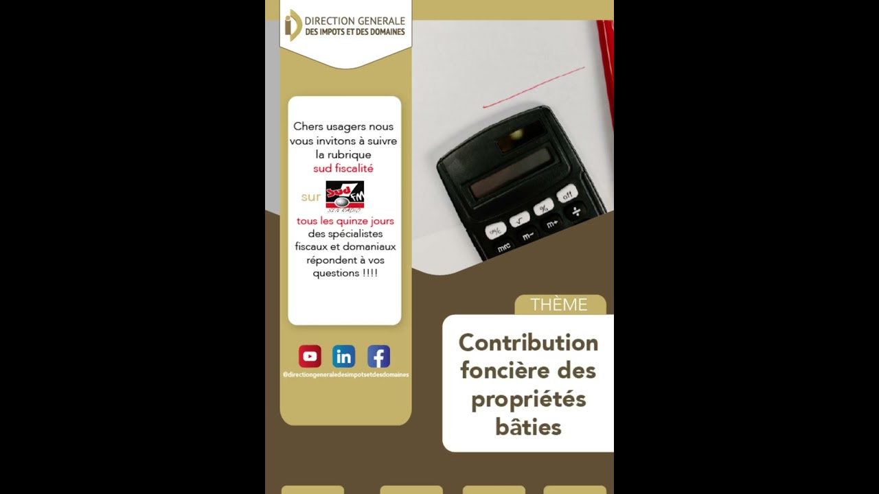 Contributions foncières des propriétés bâties version wolof