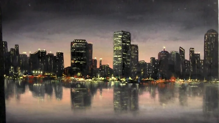 Paint with Kevin Hill - City Lights Painting