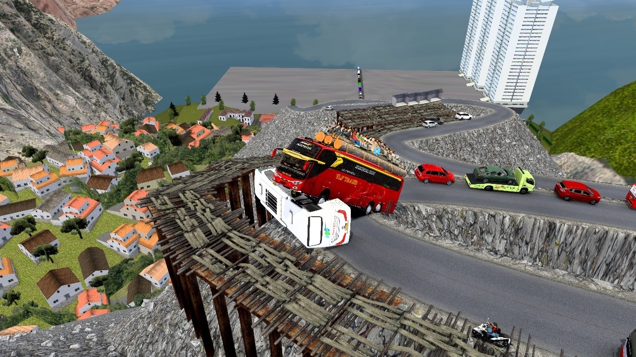 dangerous roads in the worlds - Euro Truck Simulator 2
