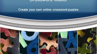 Crossword Maker | Online Crosswords Puzzle Compiler