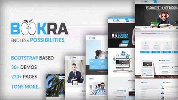 BOOKRA | Multi-Purpose HTML5 Template | Themeforest Website Templates and Themes
