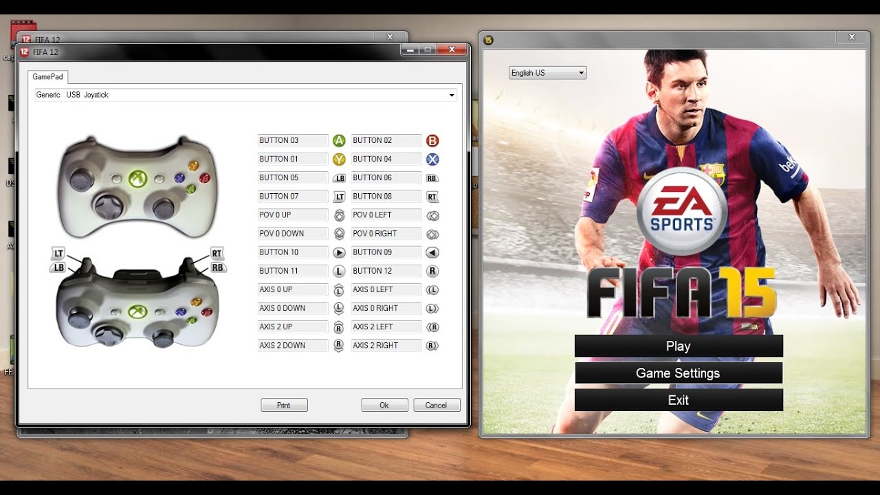 controls in FIFA 15/16/17 Gamepad (Joystick) - YouTube