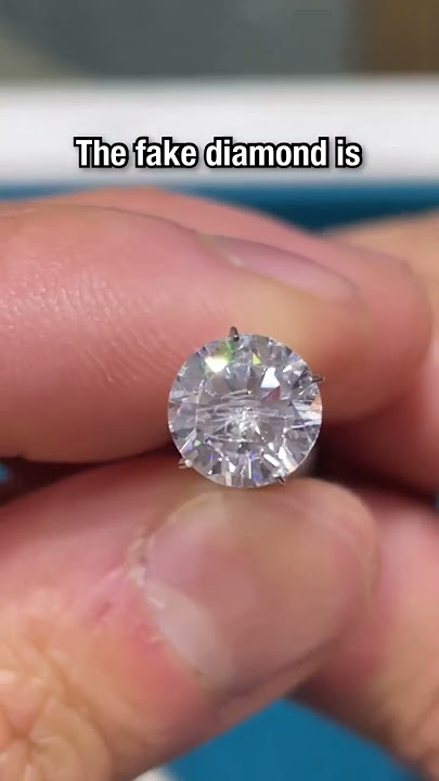 How to Tell If a Diamond is REAL or FAKE (SCRATCH TEST!)