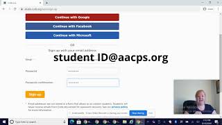 Signing Up for Code org