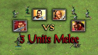 Battle Realms - Kenji Grayback Otomo Shinja vs 3 Melee Units !