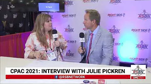 Interview with Julie Pickren at CPAC 2021 in Dalla...