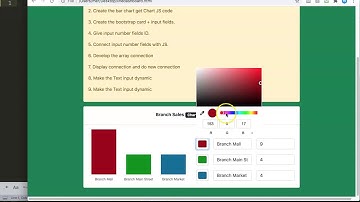 How to make an interactive bar chart in Chart JS | Chart.JS 2.9.x
