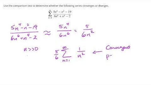 Limit Comparison Test - Example 2