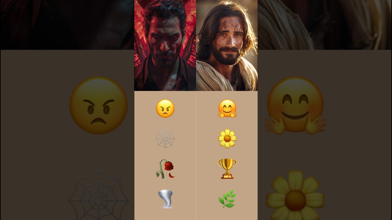 ✨ Jesus vs devil: Light or darkness? 