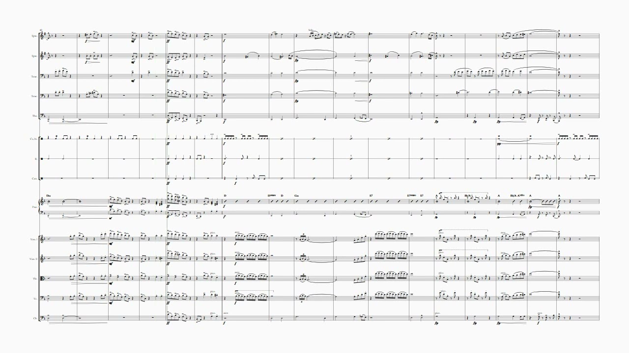 EL CUMBANCHERO [ Partitura(sheet music) para Orquestra  ] 👇PARTITURA PDF👇