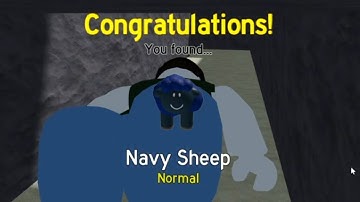 Find the Sheep - Where to Find the Navy Sheep (Roblox)