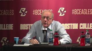 Jim Boeheim at Boston College Postgame