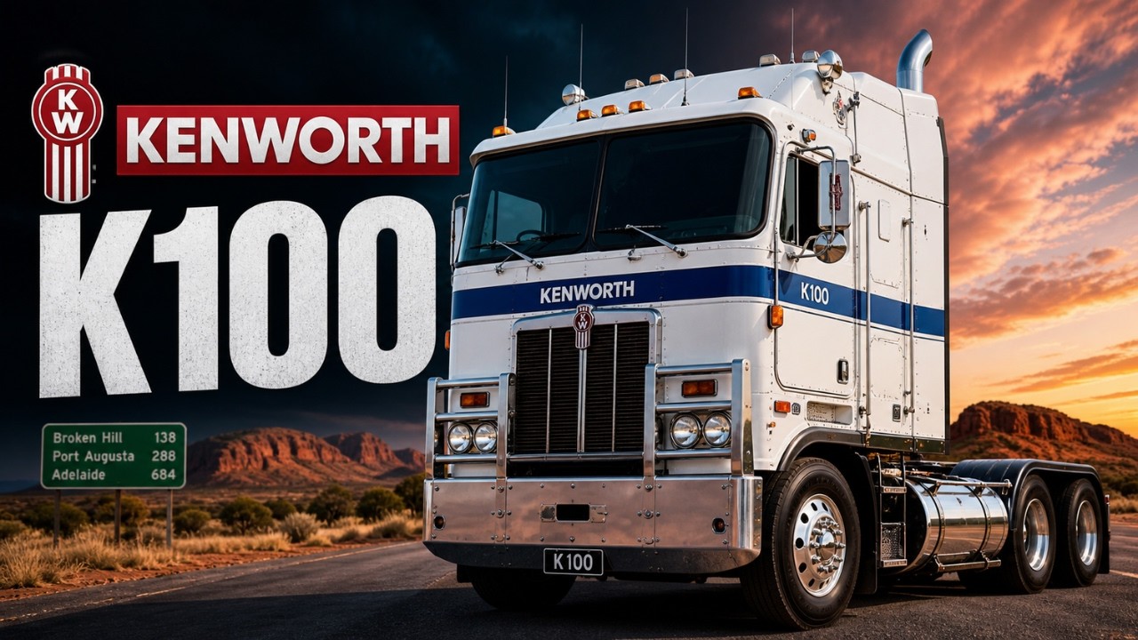 The Kenworth K100: The American Truck That Became Australian - YouTube