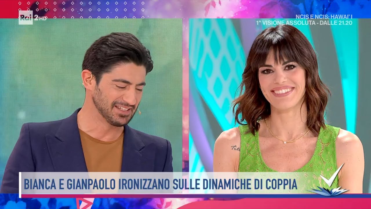 Bianca Guaccero e Gianpaolo Gambi - Lui & Lei - Detto Fatto 25/03/2022