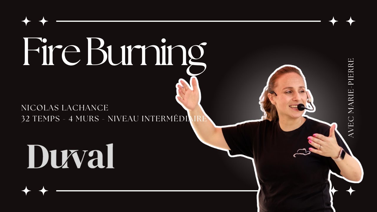 Fire Burning - Line Dance (Centre Duval)