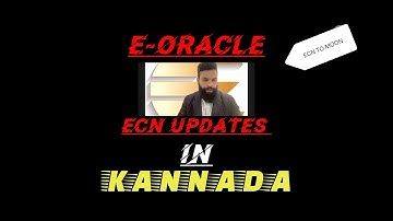 E-oracle(ECN updates in kannada language), details about withdrawal|