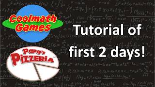 Coolmath Games - Papa's Pizzeria Full Gameplay Walkthrough!