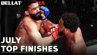 TOP Fight Finishes - July | Bellator MMA