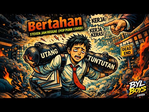 Bertahan - Steven Jam Feat Denny Monkey Boots Reggae(POP PUNK COVER) | BYL BOYS
