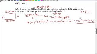 Building Quadratic Models   Ex 3