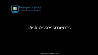 Risk Assessment i-Manage Compliance