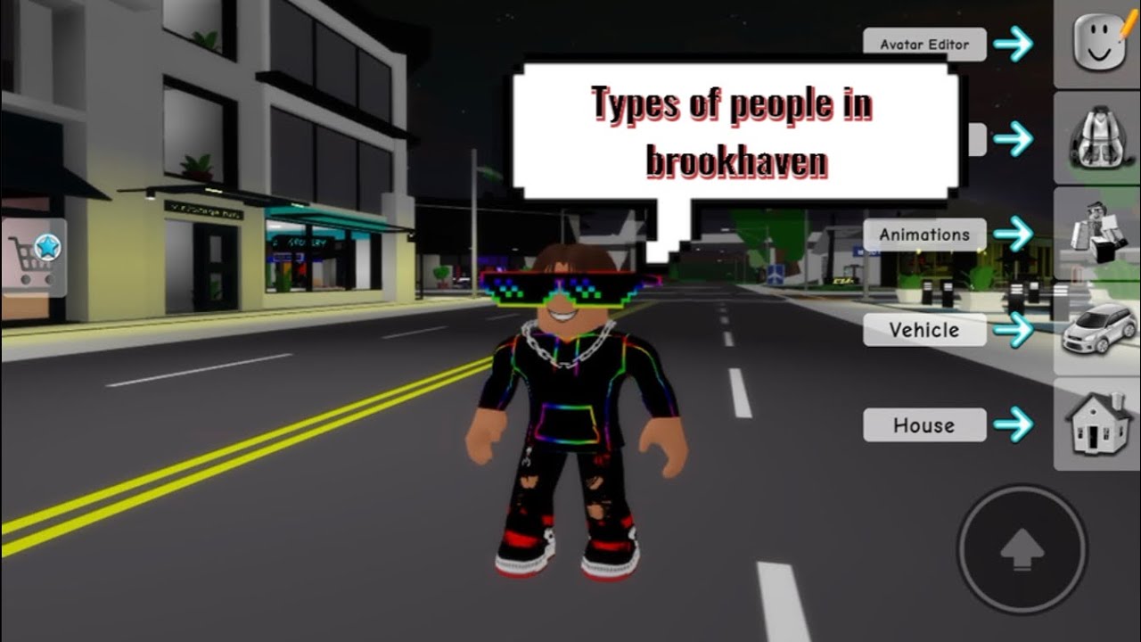Types of people in Brookhaven YouTube