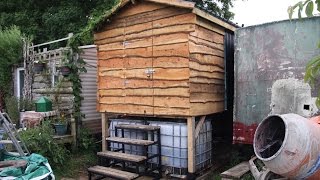 Demolishing the old composting toilet, building the new one and inauguration ceremony.