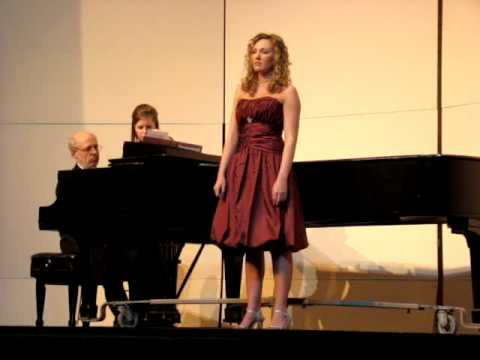 Shanna Collins performing L'heure Exquise by Irena Regina Poldowski