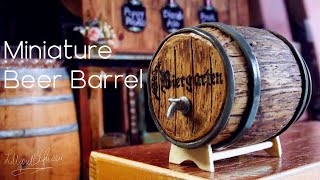 Miniature Beer Barrel - Polymer Clay Tutorial