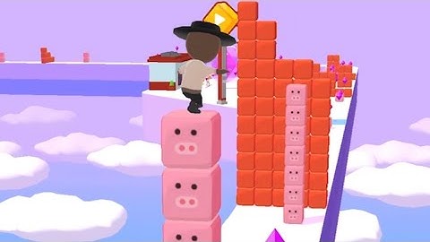 Cube Surfer✅All Levels Gameplay Andoroid, ios Game - Level 49