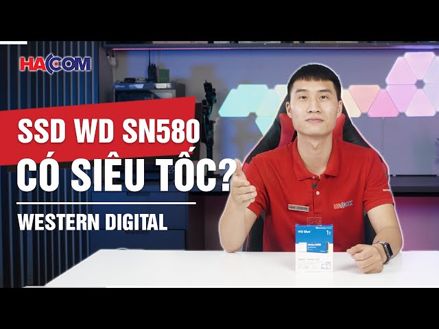 Đọc ghi siêu tốc với SSD WD SN580 Blue