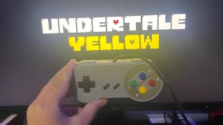 Undertale: Yellow (but with an SNES controller)