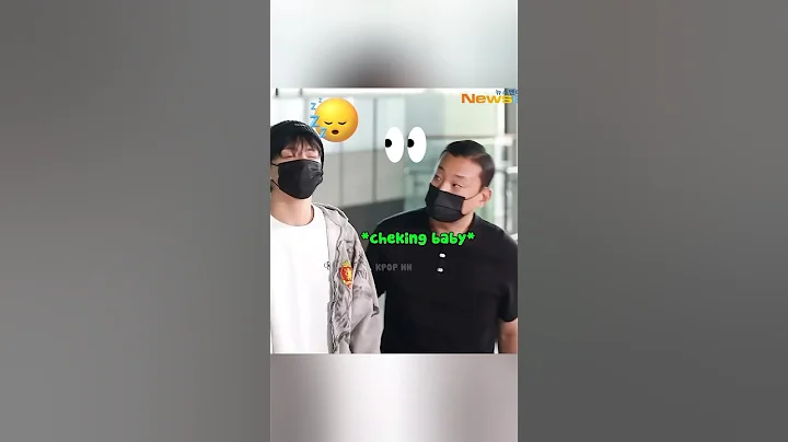 When Jungkook Is Tired And Sleepy 😴 His Bodyguard Takes Care Of Him Like A Baby 👶 #shorts #bts